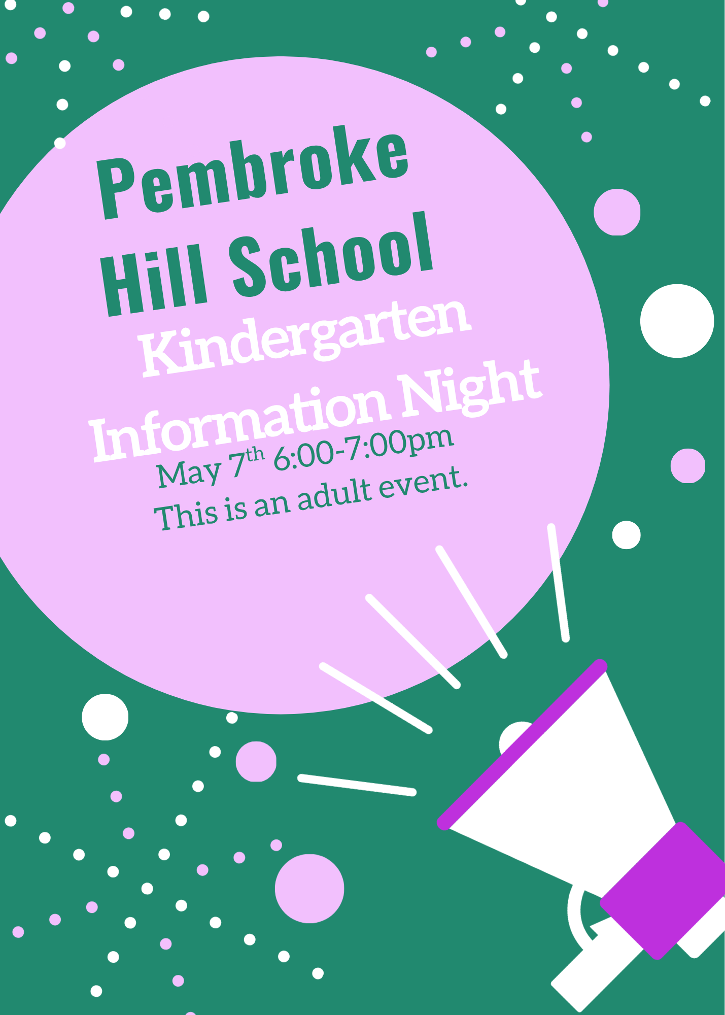 Kindergarten Information Night